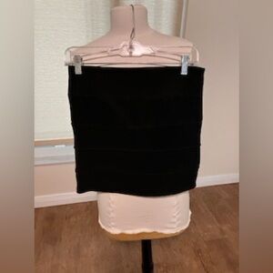 Ambiance Black Mini Skirt